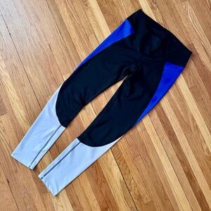 Womens Satva Yoga Colorblock Leggings M